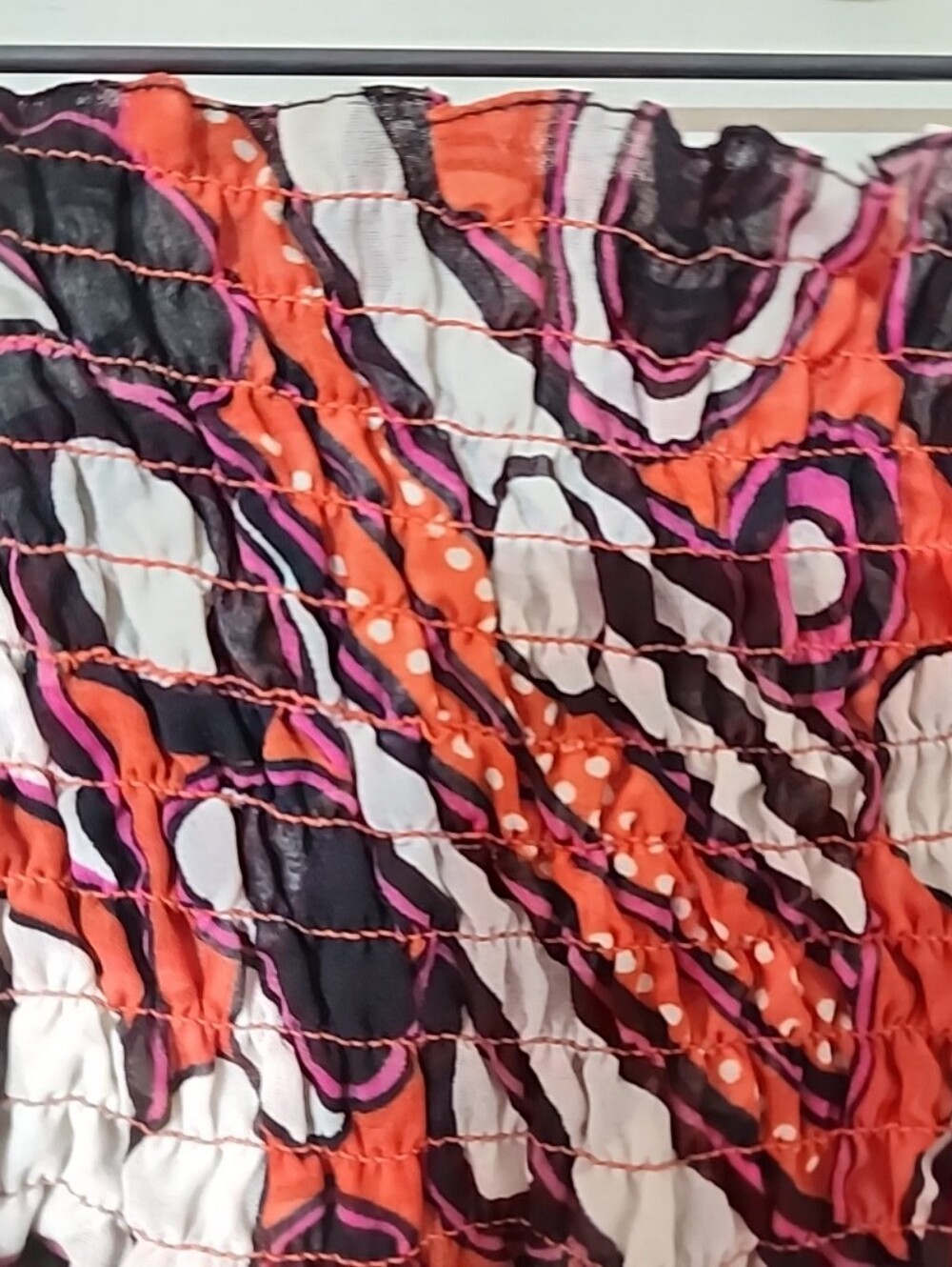 Whats Hot Y2k Handker Chief Tube Dress. Size Large - Picture 7 of 8